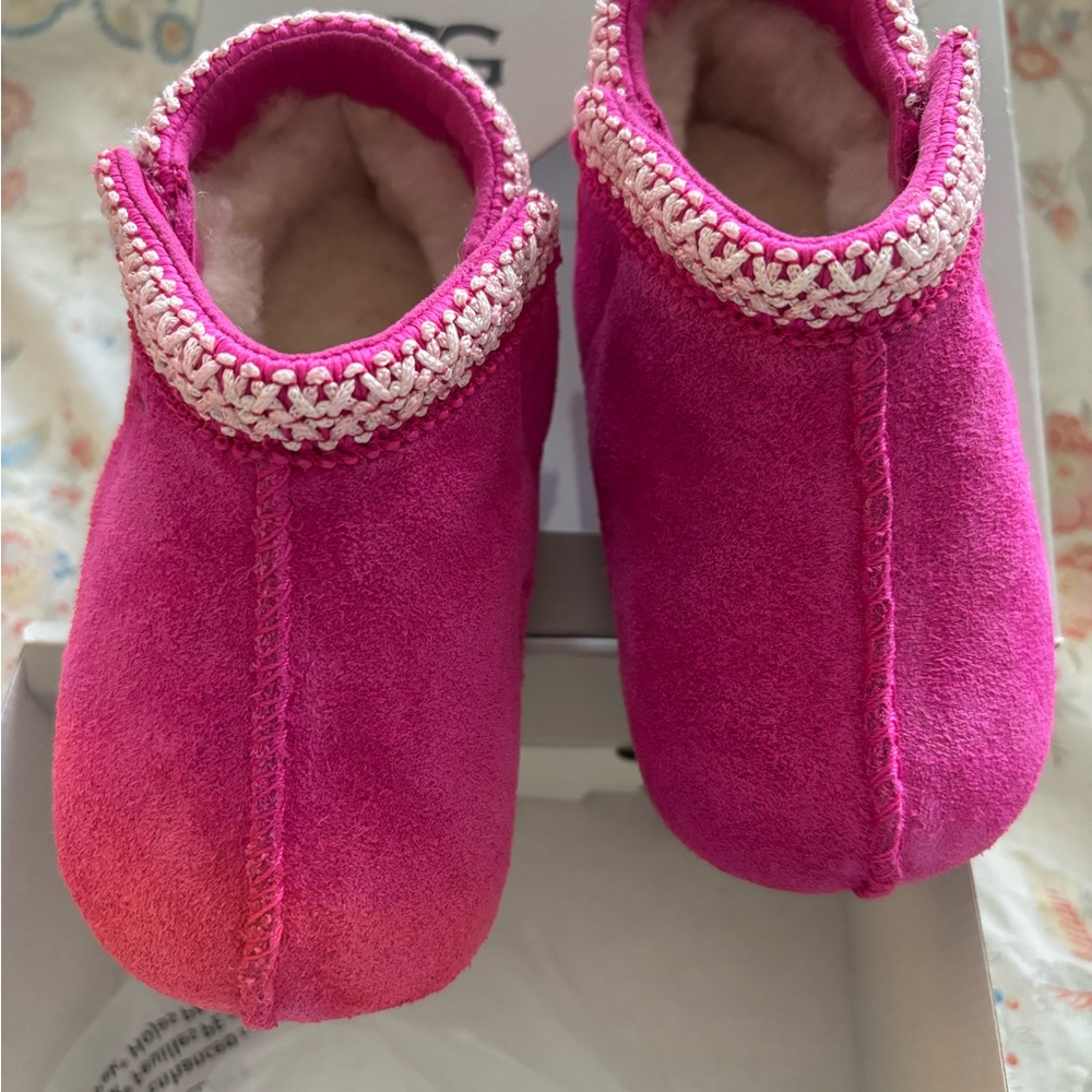 UGG Baby Tasman Pink Booties